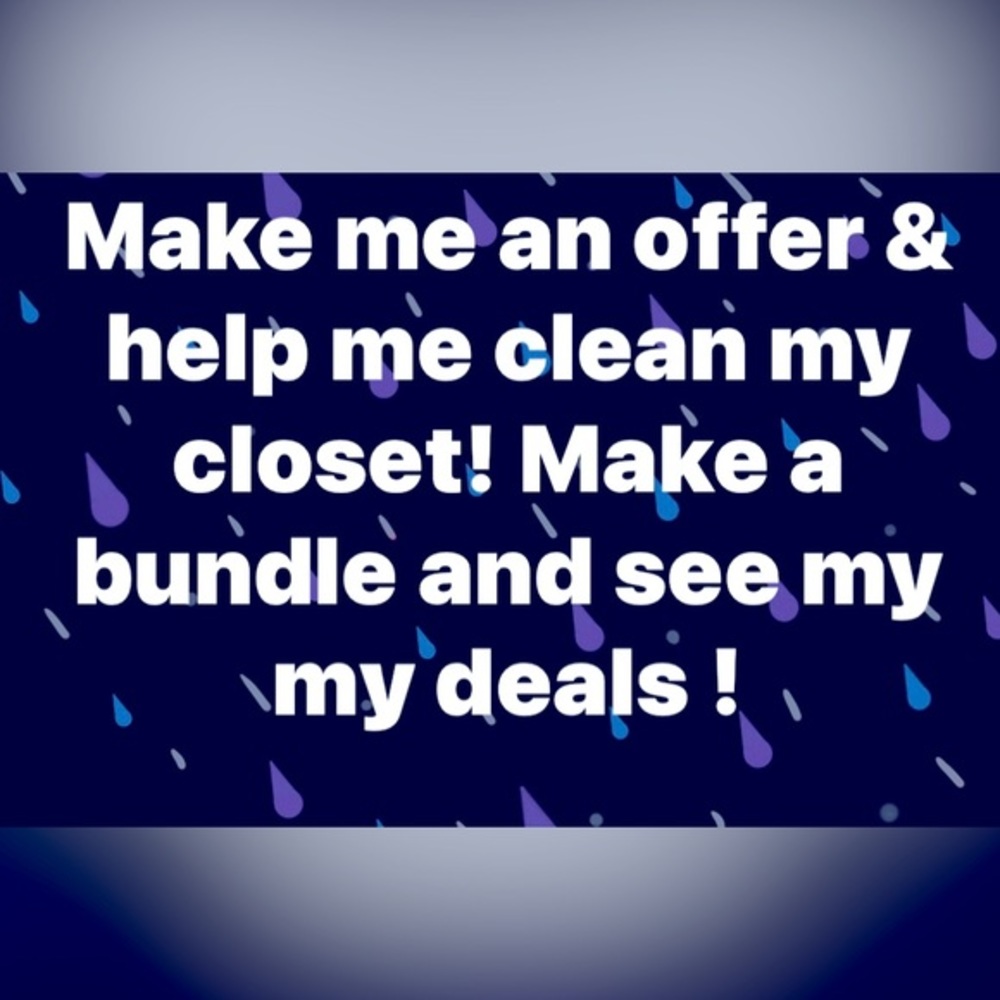 Like my items/make a bundle or offer! Closet cleaning & I need help?Great deals!